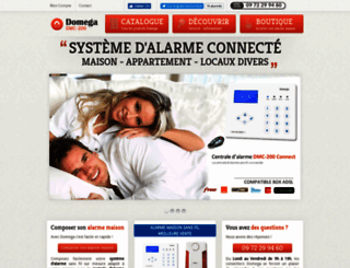 alarme-maison-dmc200.fr screenshot