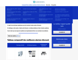 alarmes-discount.fr screenshot