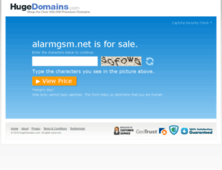 alarmgsm.net screenshot