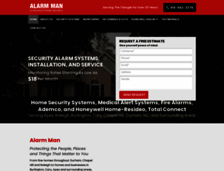 alarmmanllc.com screenshot