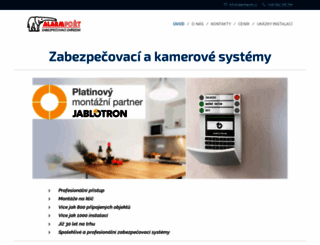 alarmport.cz screenshot