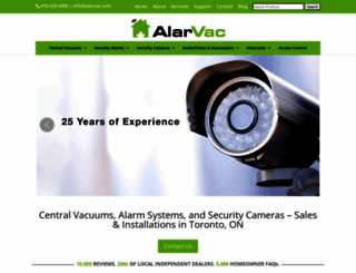 alarvac.com screenshot