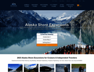 alaska-shoreexcursions.com screenshot