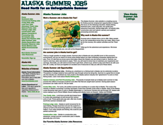 alaska-summer-jobs.com screenshot