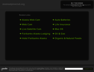 alaskaalpineclub.org screenshot