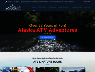 alaskaatvadventures.com screenshot