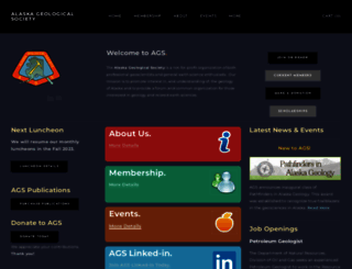 alaskageology.org screenshot