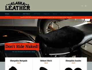alaskaleather.com screenshot