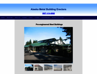 alaskametalbuildingerectors.com screenshot