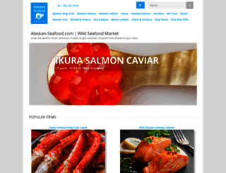alaskan-seafood.com screenshot