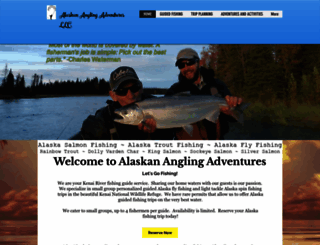 alaskananglingadventures.com screenshot