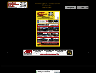 alaskanequipmenttrader.com screenshot