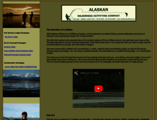 alaskawilderness.com screenshot