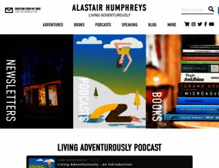alastairhumphreys.com screenshot