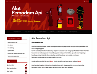 alat-pemadamapi.com screenshot