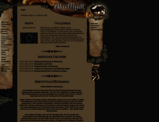 alathair.de screenshot