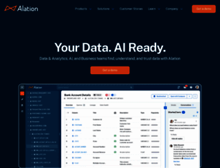 alation.com screenshot