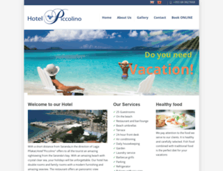 albanian-hotels.com screenshot