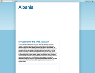 albanianhistory.blogspot.be screenshot