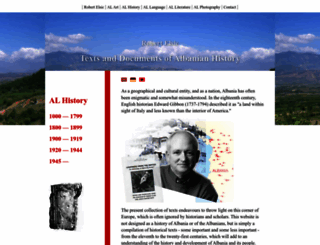 albanianhistory.net screenshot
