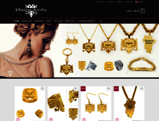 albanianjewelry.com screenshot