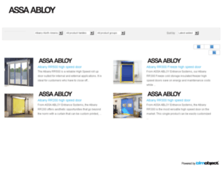albany-na.bimobject.com screenshot