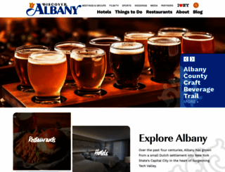 albany.org screenshot