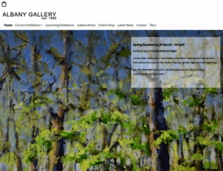albanygallery.com screenshot