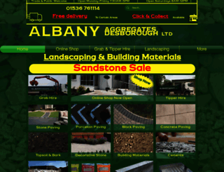 albanygrabhire.com screenshot
