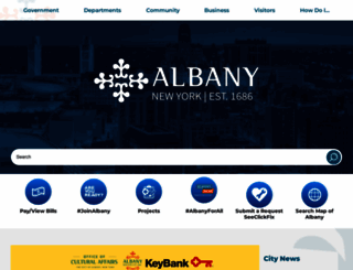 albanyny.org screenshot