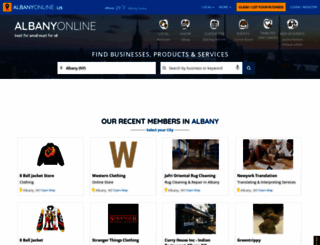albanyonline.us screenshot
