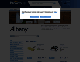 albanypaint.co.uk screenshot