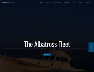 albatrossfleet.com screenshot