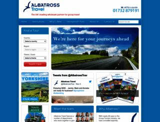 albatrosstravel.com screenshot