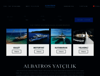 albatrosyachting.com screenshot
