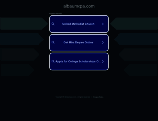 albaumcpa.com screenshot