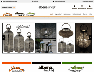 albena-shop.de screenshot