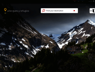 alberguesyrefugiosdearagon.com screenshot