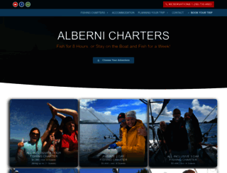 albernicharters.com screenshot