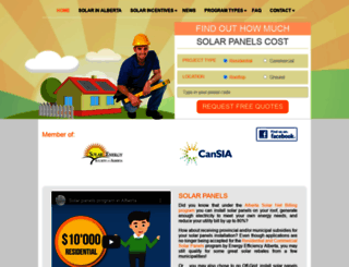 alberta-solar-installers.ca screenshot