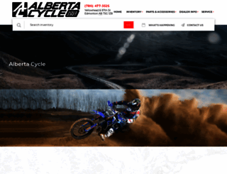 albertacycle.com screenshot
