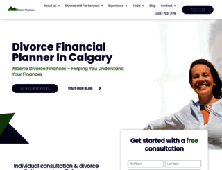albertadivorcefinances.com screenshot