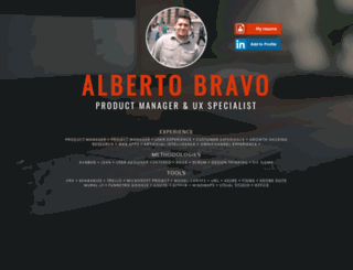 albertobravo.com screenshot