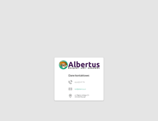 albertus.pl screenshot