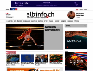 albinfo.ch screenshot