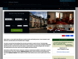 albion-hotel-glasgow.h-rez.com screenshot