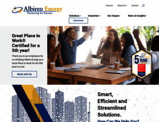albireoenergy.com screenshot
