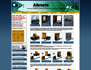 albrecht-services.de screenshot