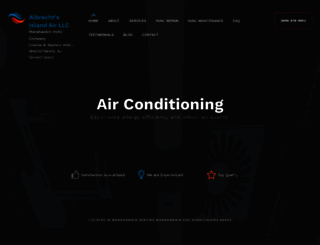 albrechts-hvac.com screenshot