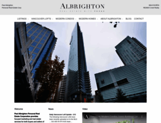 albrighton.ca screenshot